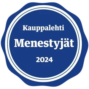 Kauppalehti Menestyjät 2024 -sertifikaatti